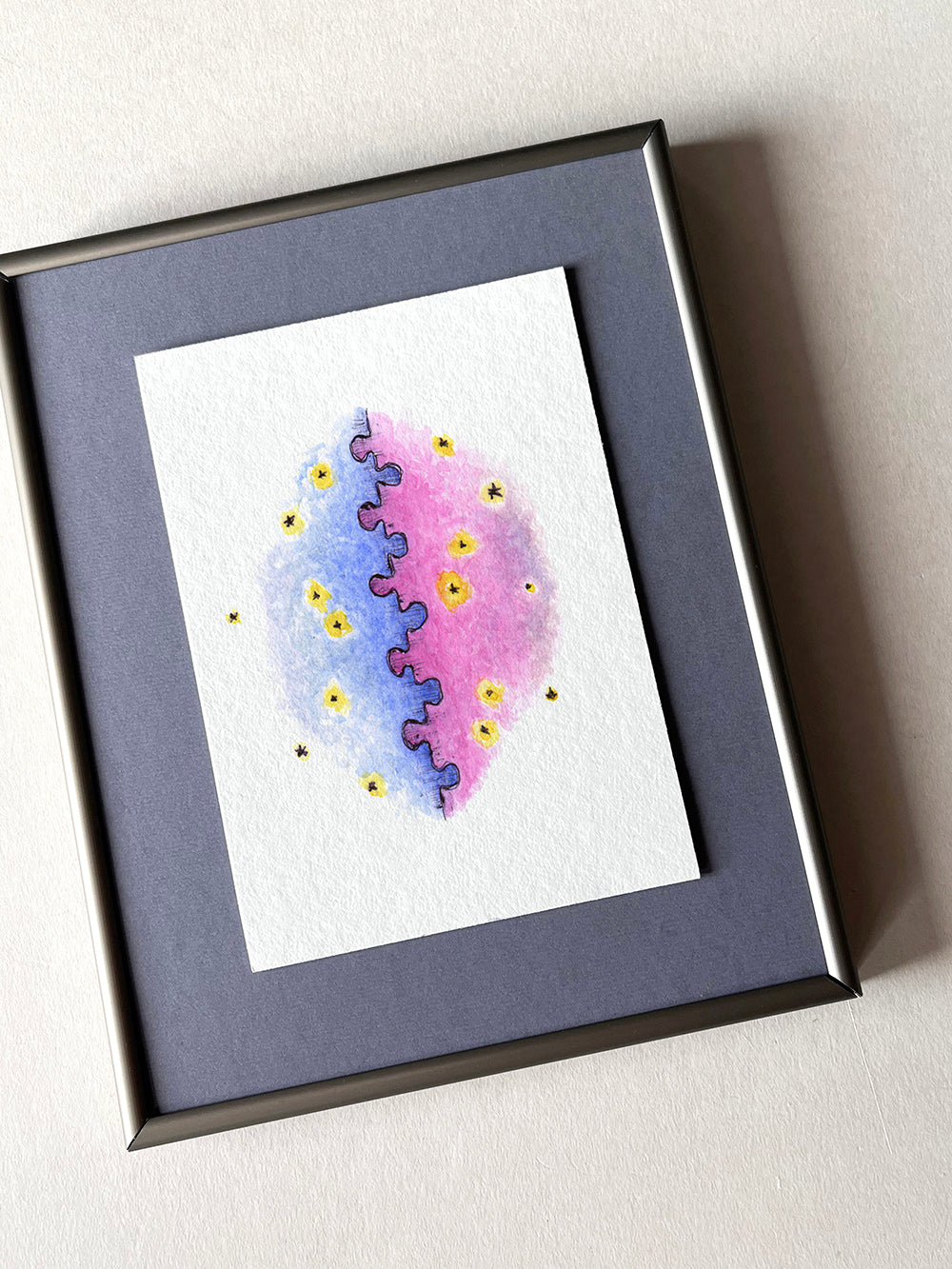 I Understand You — hand-painted watercolor greeting card, Love collection