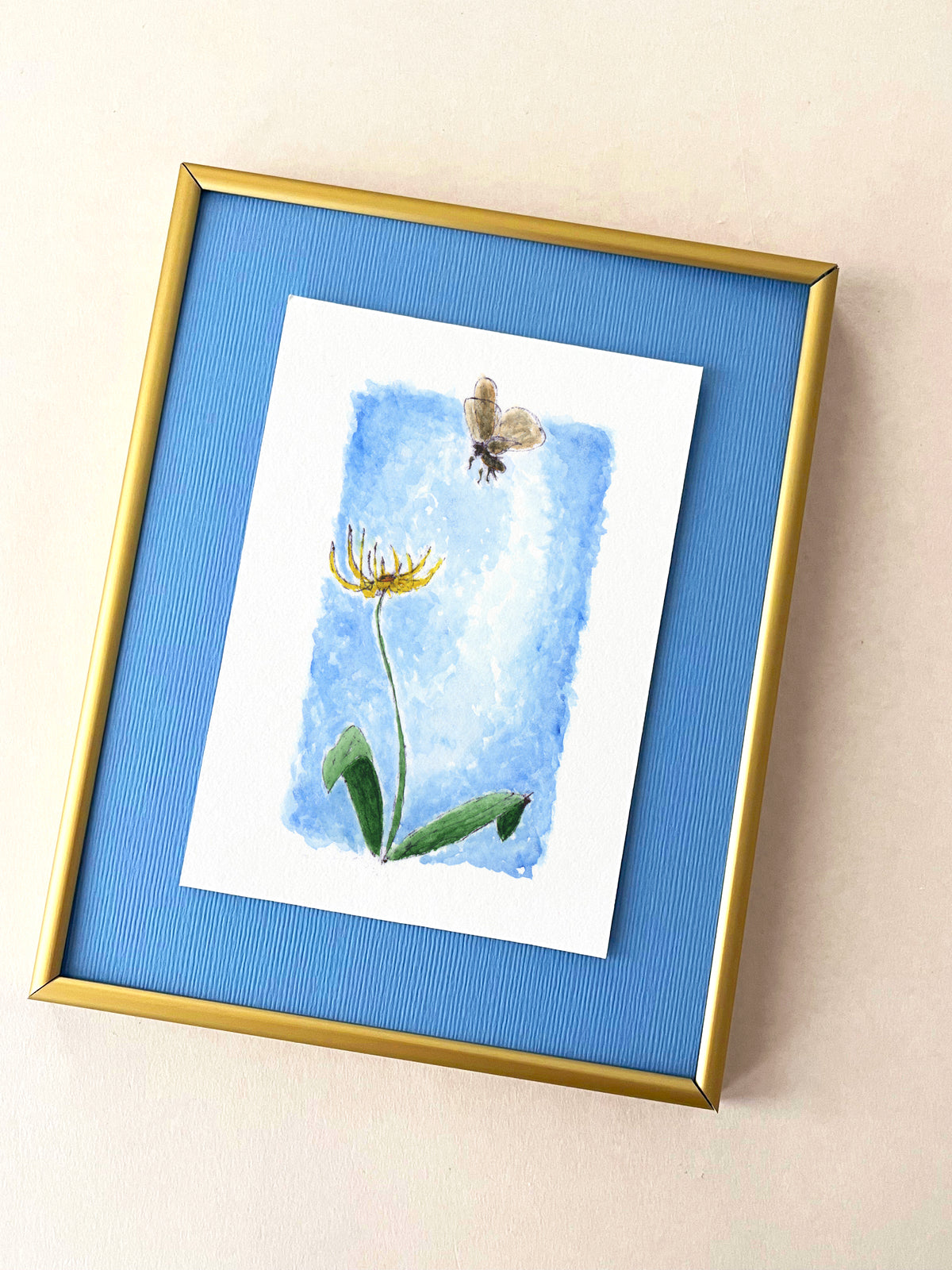 Joy — collectible framed signed print, Floral collection