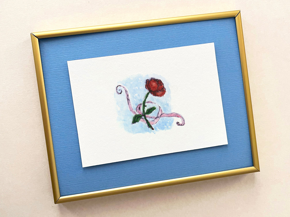 Ceremonial — collectible framed signed print, Floral collection