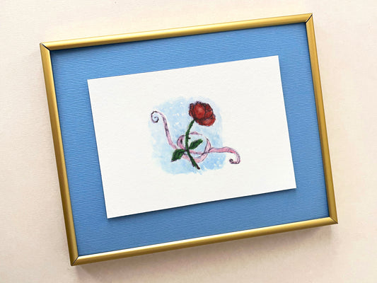 Ceremonial — collectible framed signed print, Floral collection