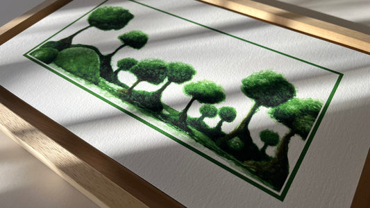 The Green Silence - Collectible Print