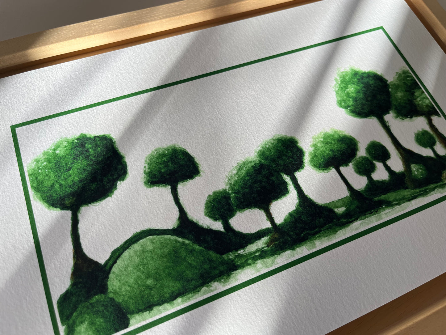 The Green Silence - Collectible Print