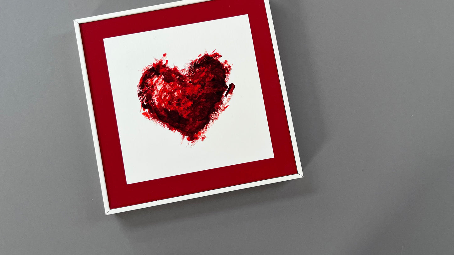 Crimson Heart - Collectible Print