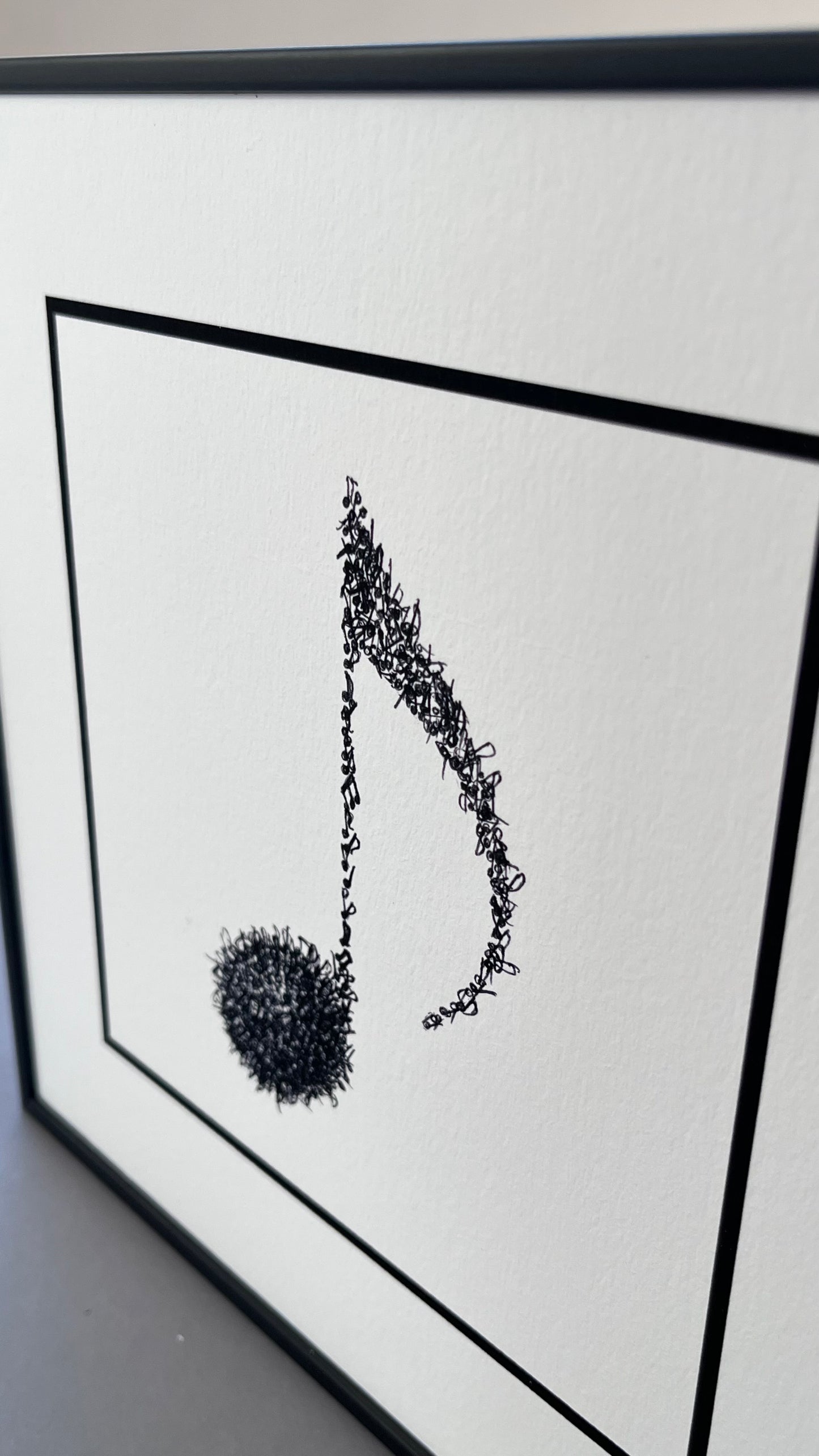 A Note of Notes - Collectible Print