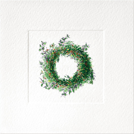 Together — Christmas art greeting card by Studio VLKNV